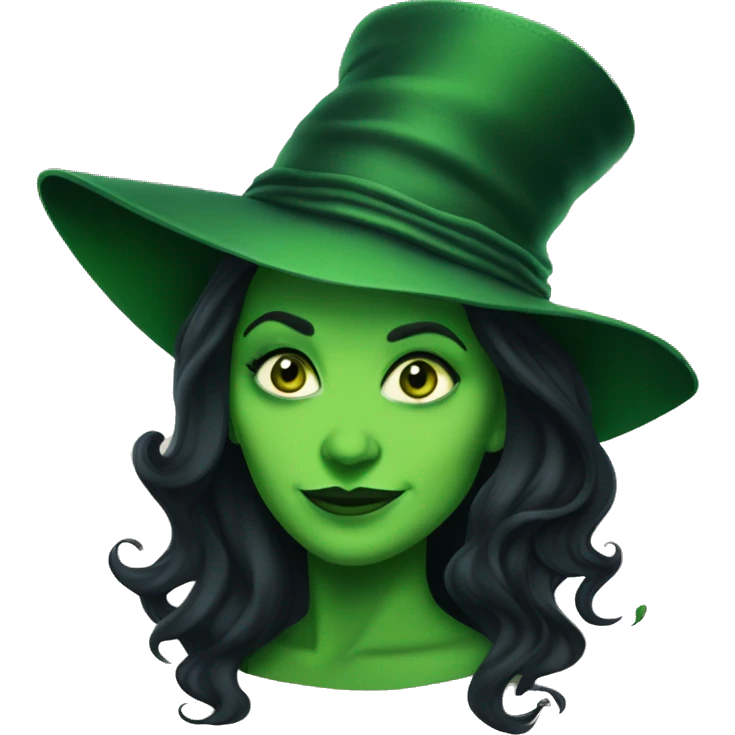 elphaba from wicked emoji