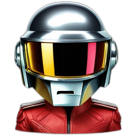 daft punk red emoji