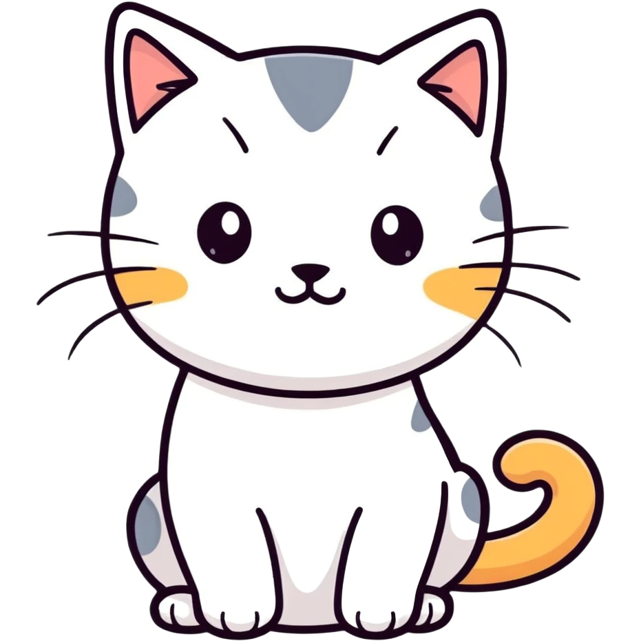 Cute cat emoji