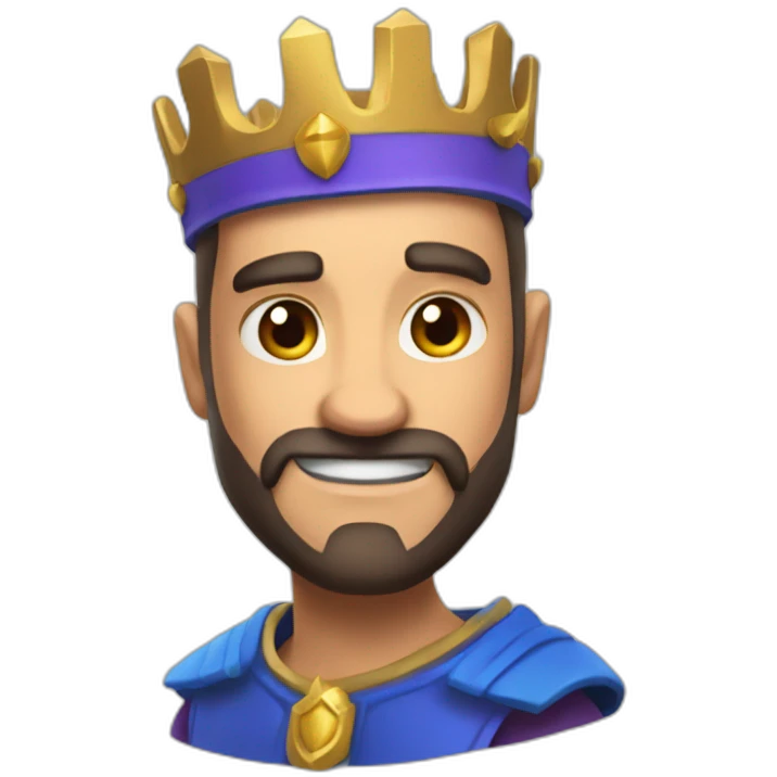 Roi de clash royal emoji