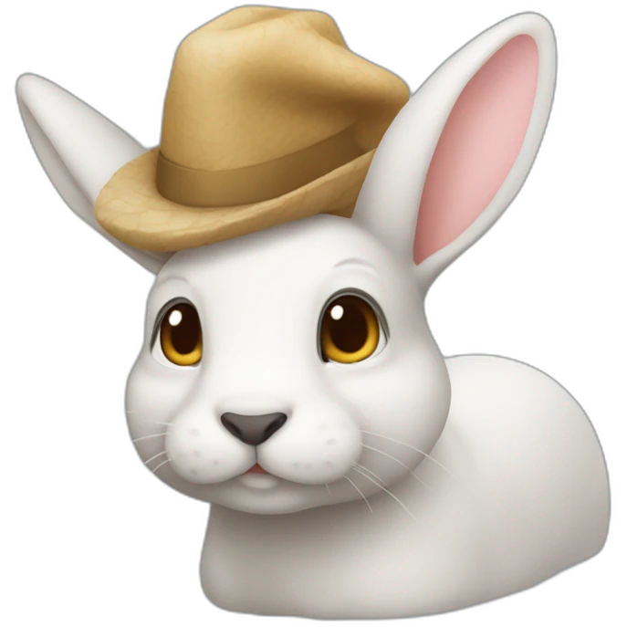 Conejo cara DE ENTUSIASMO emoji