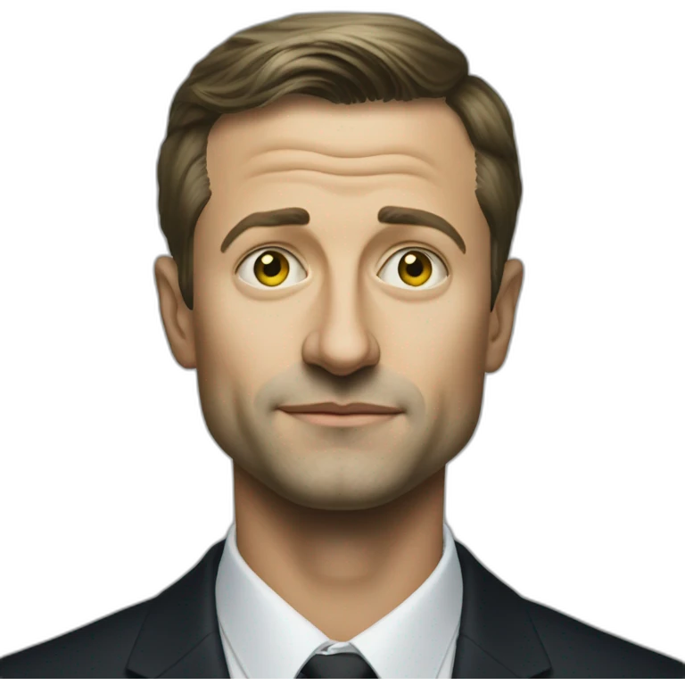 Zelensky in Leibovitz style emoji