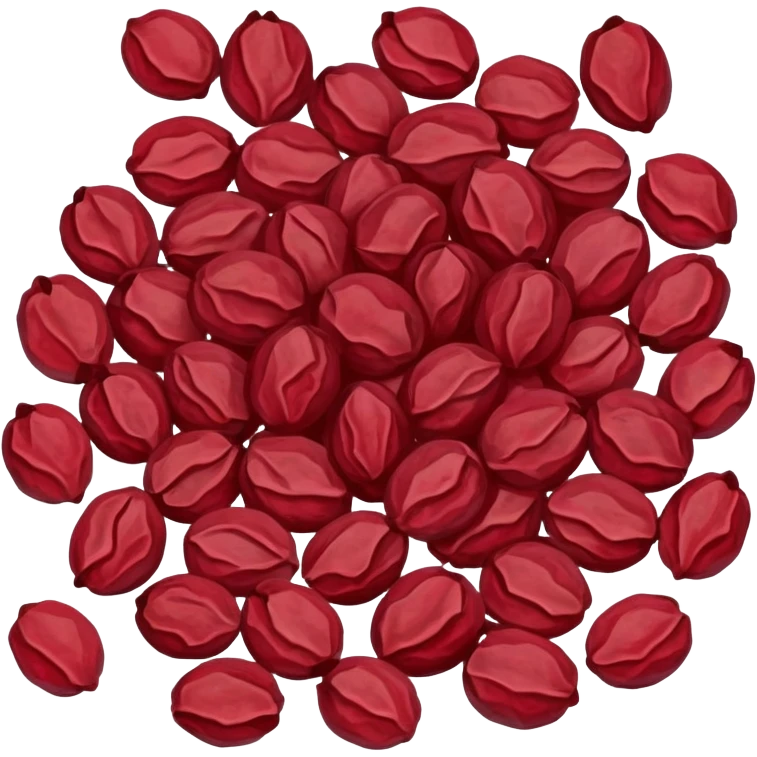 dehydrated cranberry emoji