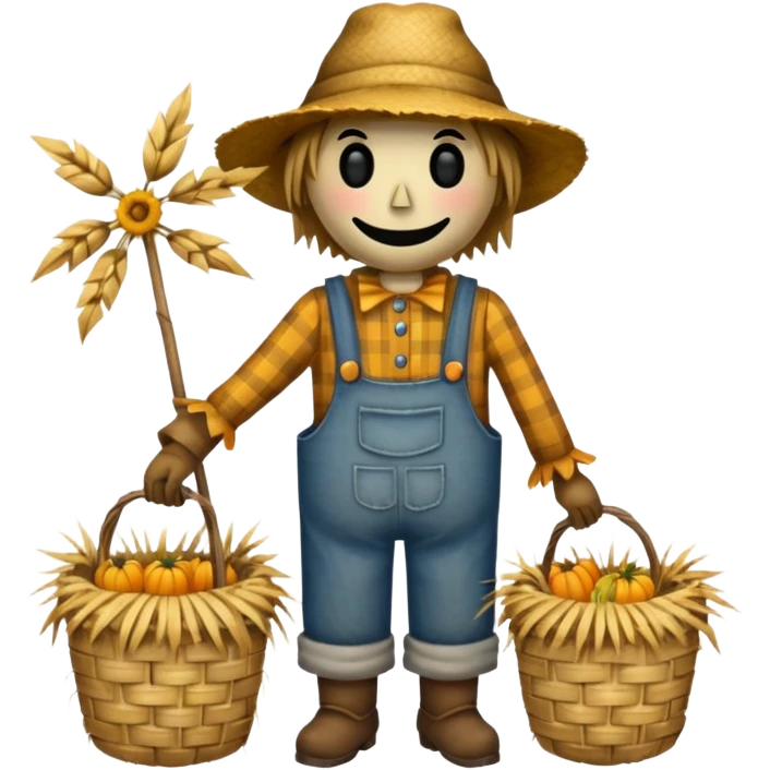Scarecrow emoji