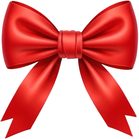Laço vermelho emoji