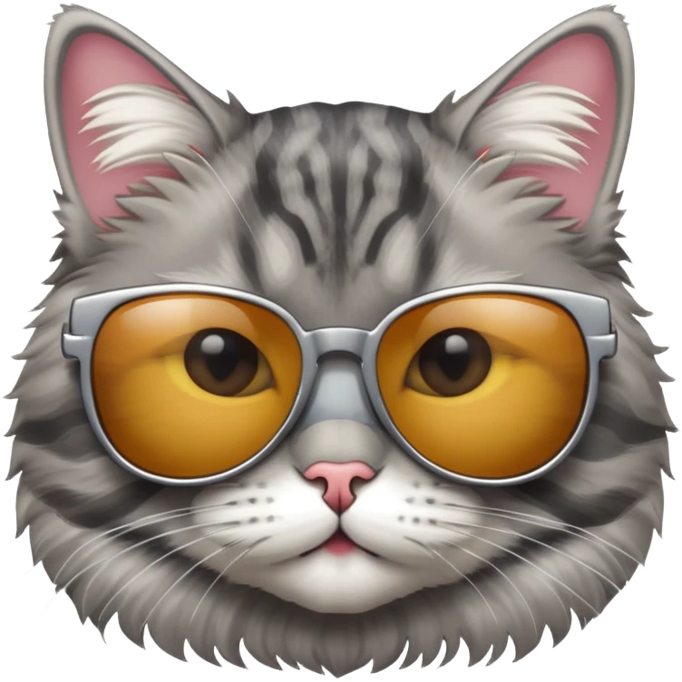 Cat wearing sunglasses emoji