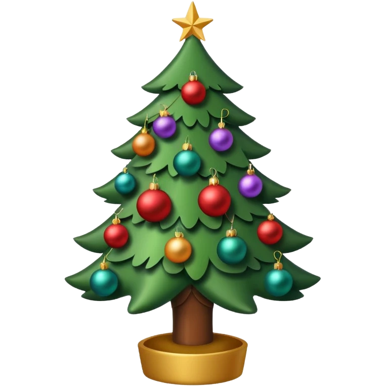 Christmas tree emoji
