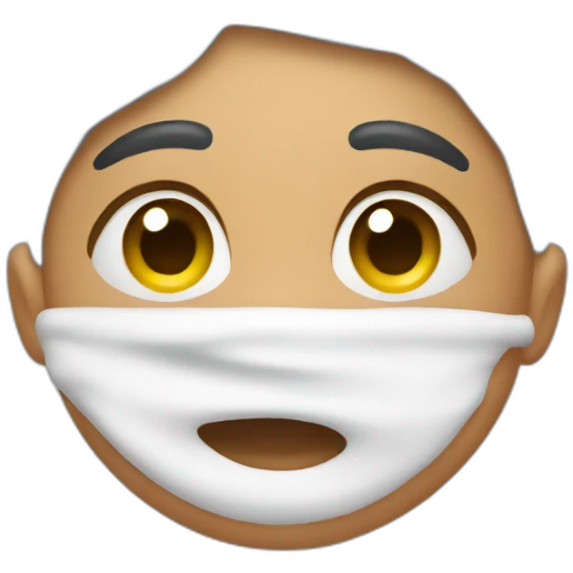 Washing face emoji