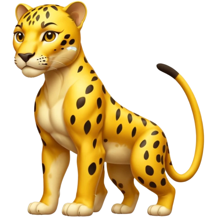 yellow panther emoji