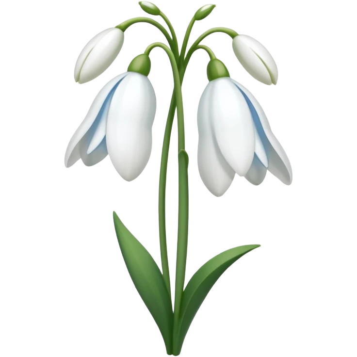 snowdrop emoji emoji