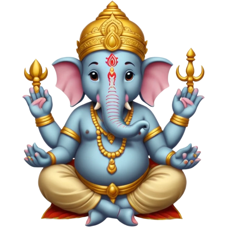 a ganesh sticker classic emoji