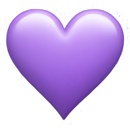 Lilac Purple Heart emoji