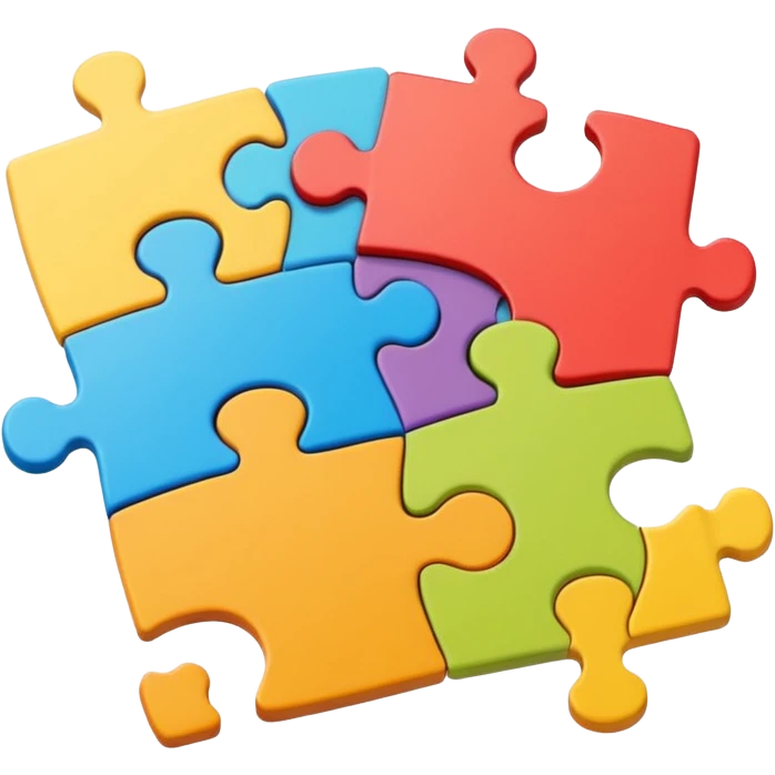 puzzle pieces fitting together emoji
