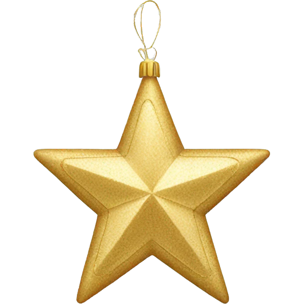 christmas decoration star emoji