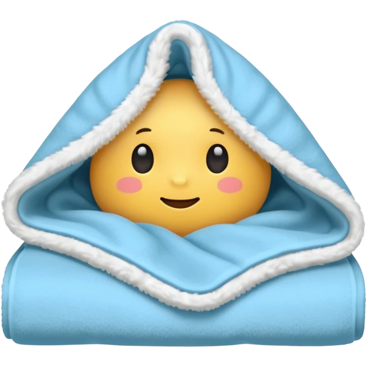 a blanket emoji
