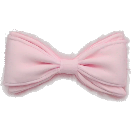 Fold babypink blanket with bow emoji