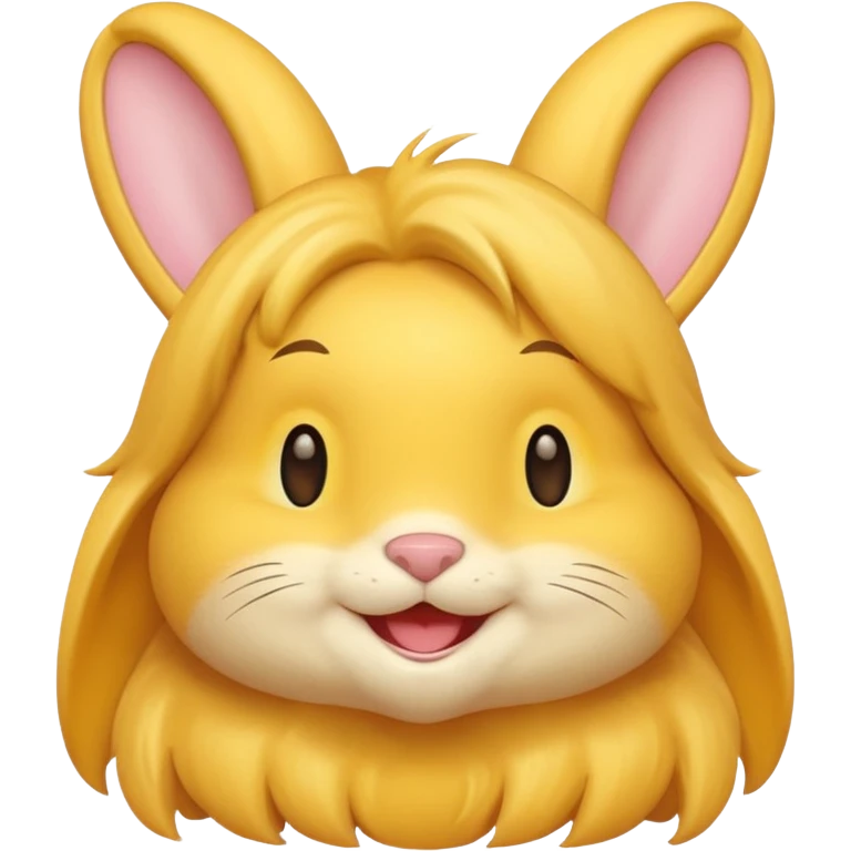 Honey Bunny from Looney Tunes with yellow fur emoji