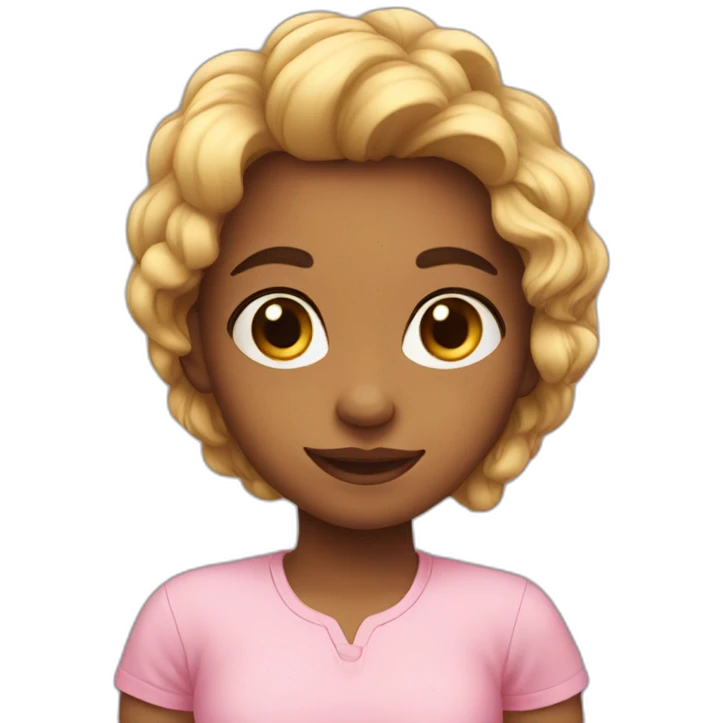 Cute girl  emoji