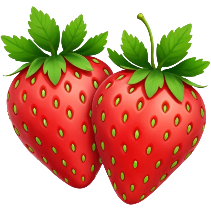Strawberries  emoji