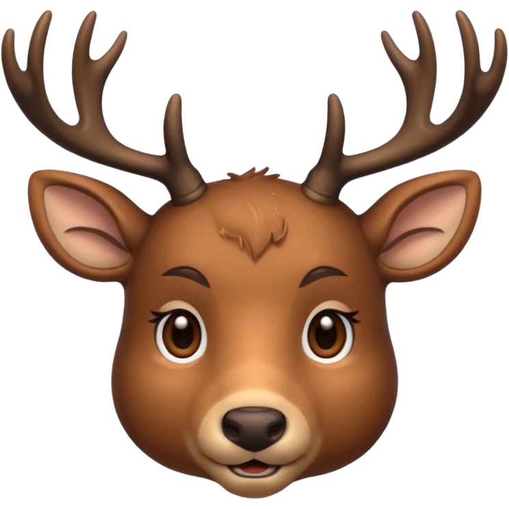 Deer face 🦌 emoji