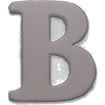 letters B emoji