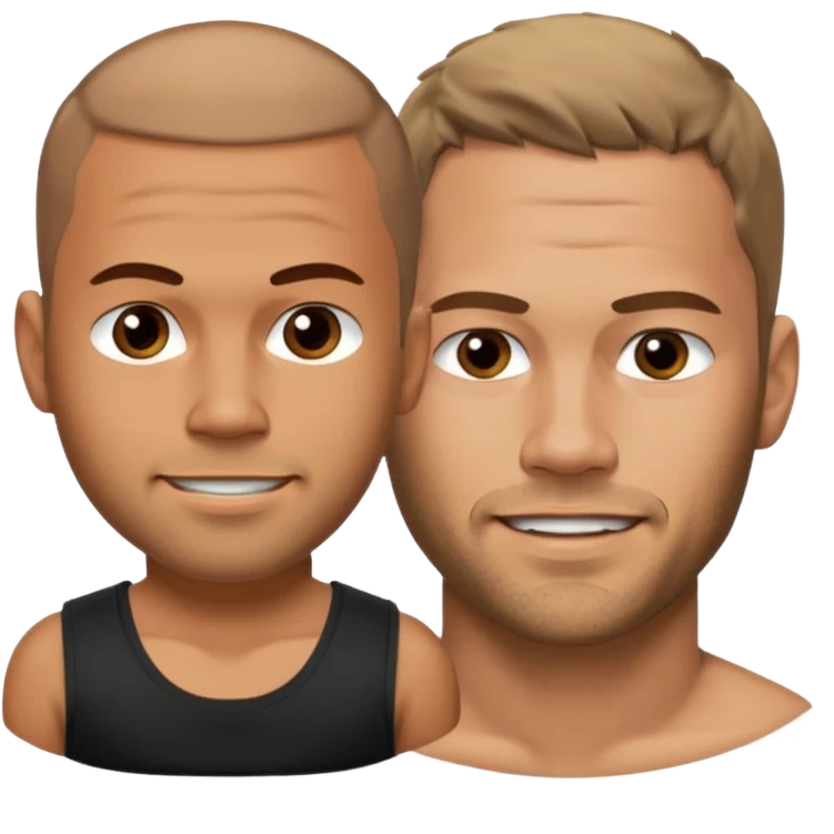 Fast & Furious dominic toretto and paul walker emoji