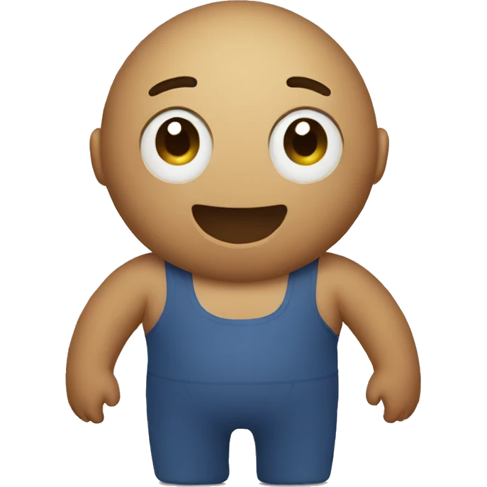 giant body emoji