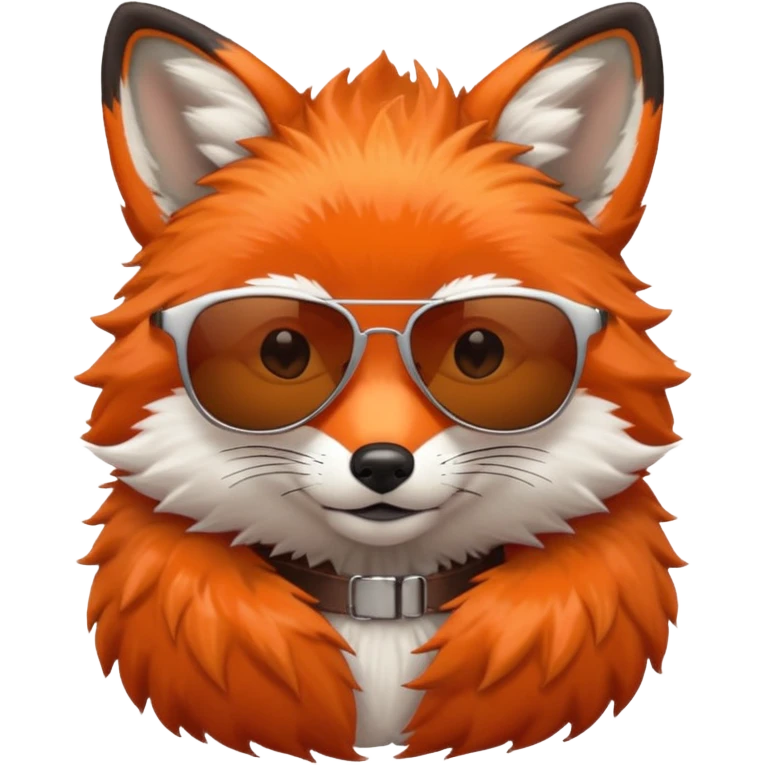 fox with sunglasses emoji