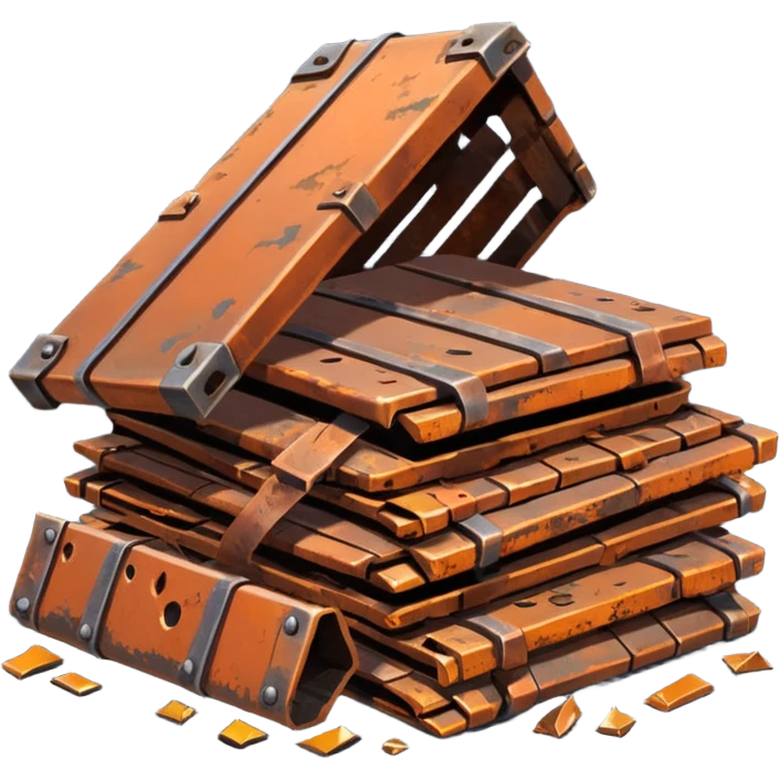 débrouillard ferraille cuivre  post apo survie loot gaming pas de personnage emoji