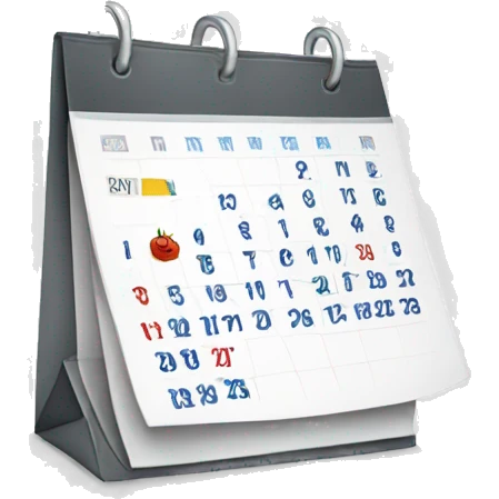 calendar emoji