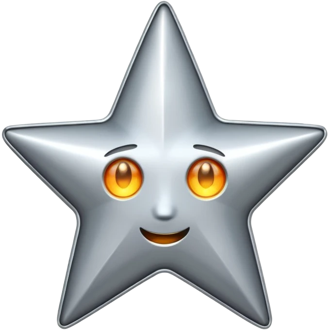
 Metal star blinking  emoji