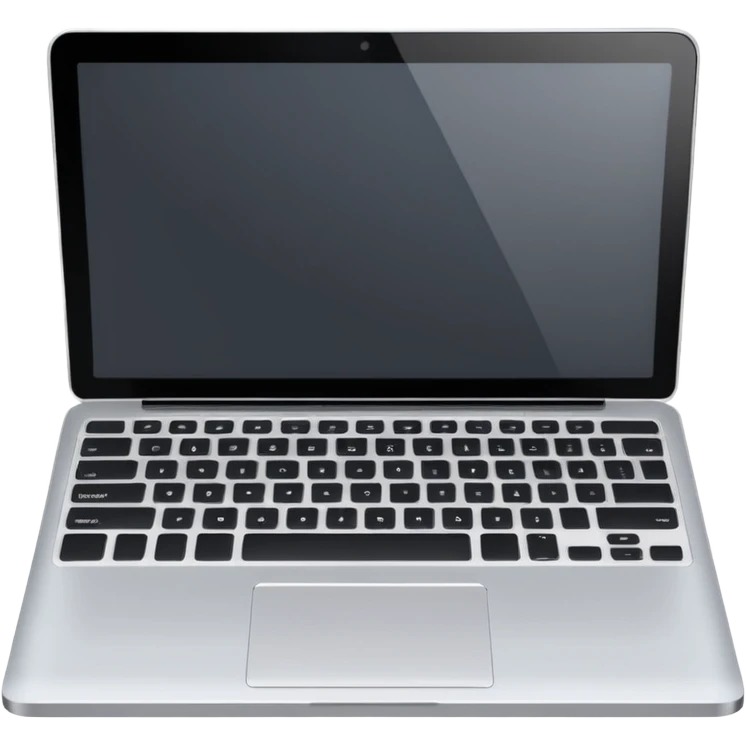An open laptop emoji