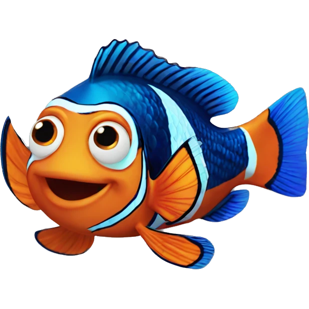 Nemo fish like emoji