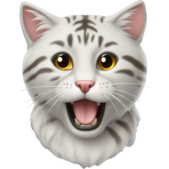 Кот с бантиком  emoji