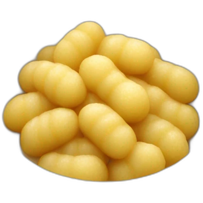 a single gnocchi emoji