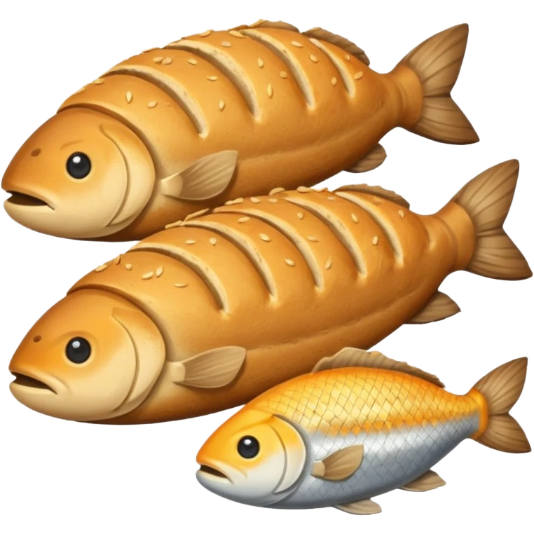 five loaves and two fish emoji