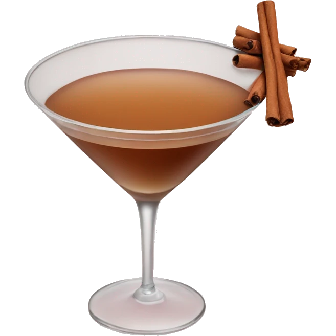 cinnamon martini  emoji