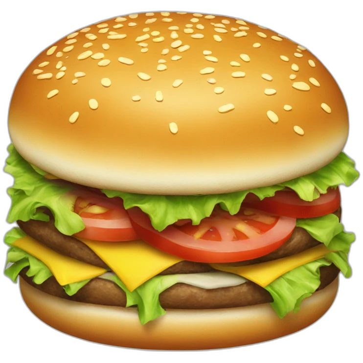 Un burger de 10 metres emoji