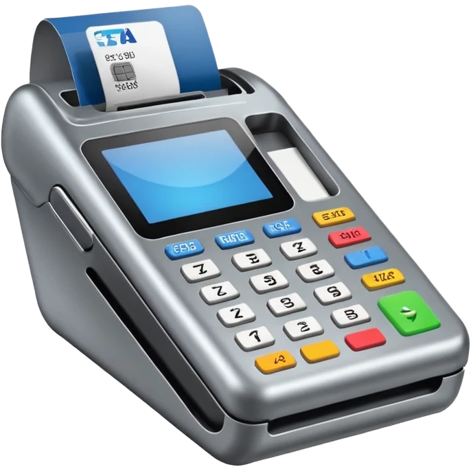 Máquina de passar cartão de crédito point 2025 emoji