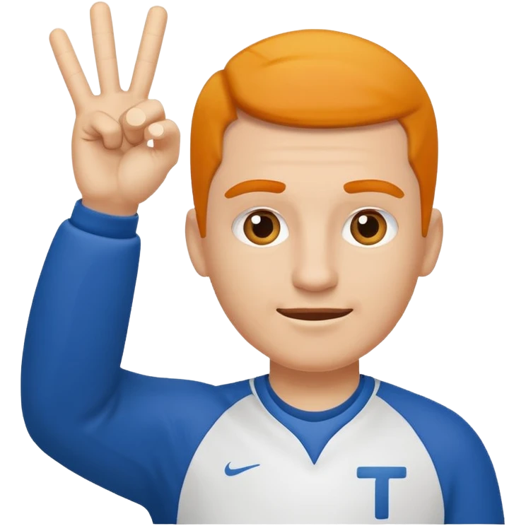 sports coach making "t" sign emoji
