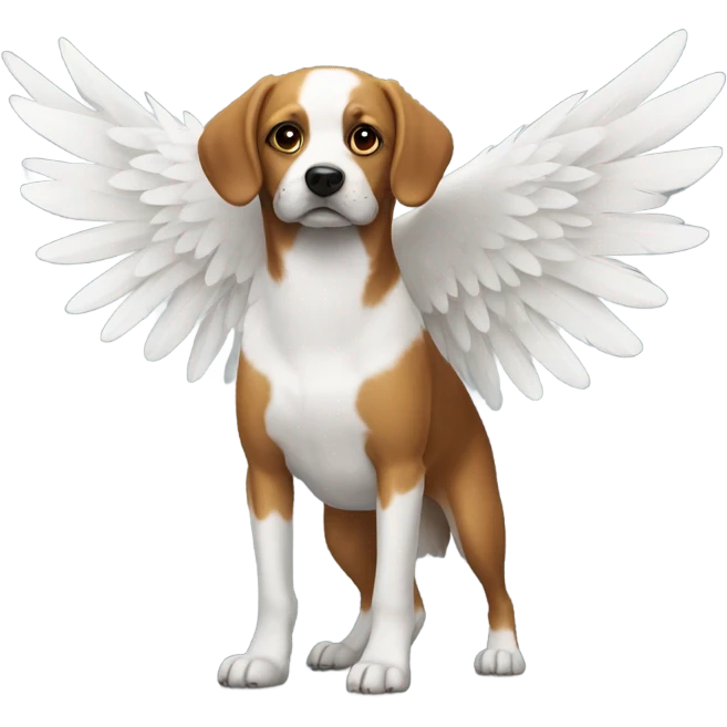 dog with wingd emoji