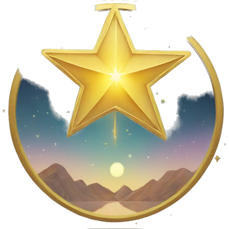 the star tarot card emoji