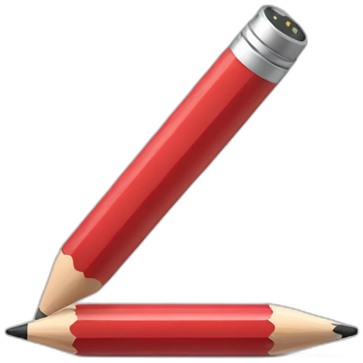 led pencil emoji