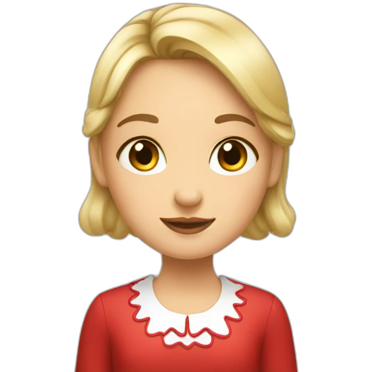 Polish girl  emoji