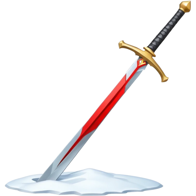 sharp sword in snow hill emoji