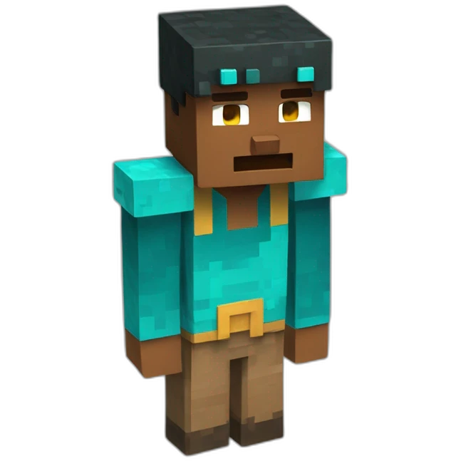 chat jouant a minecraft emoji