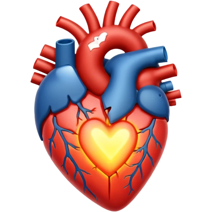 Strahlendes Herz emoji