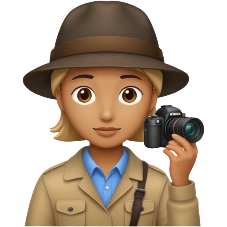 photographer facing away emoji
