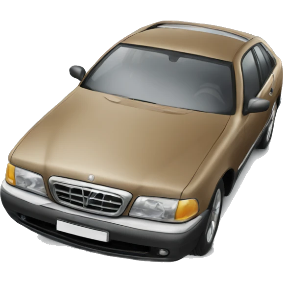 exclamation sign on car emoji