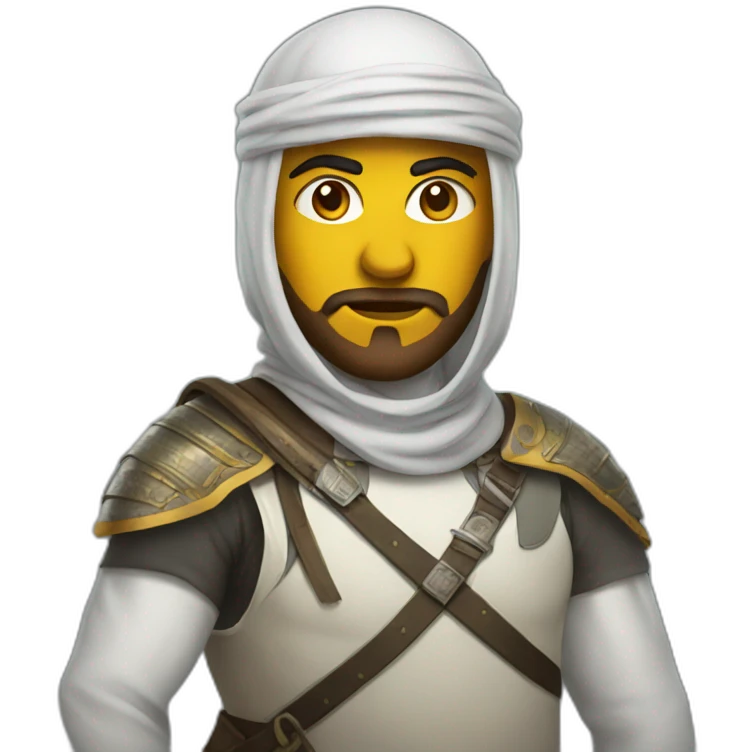 Muslim warrior emoji